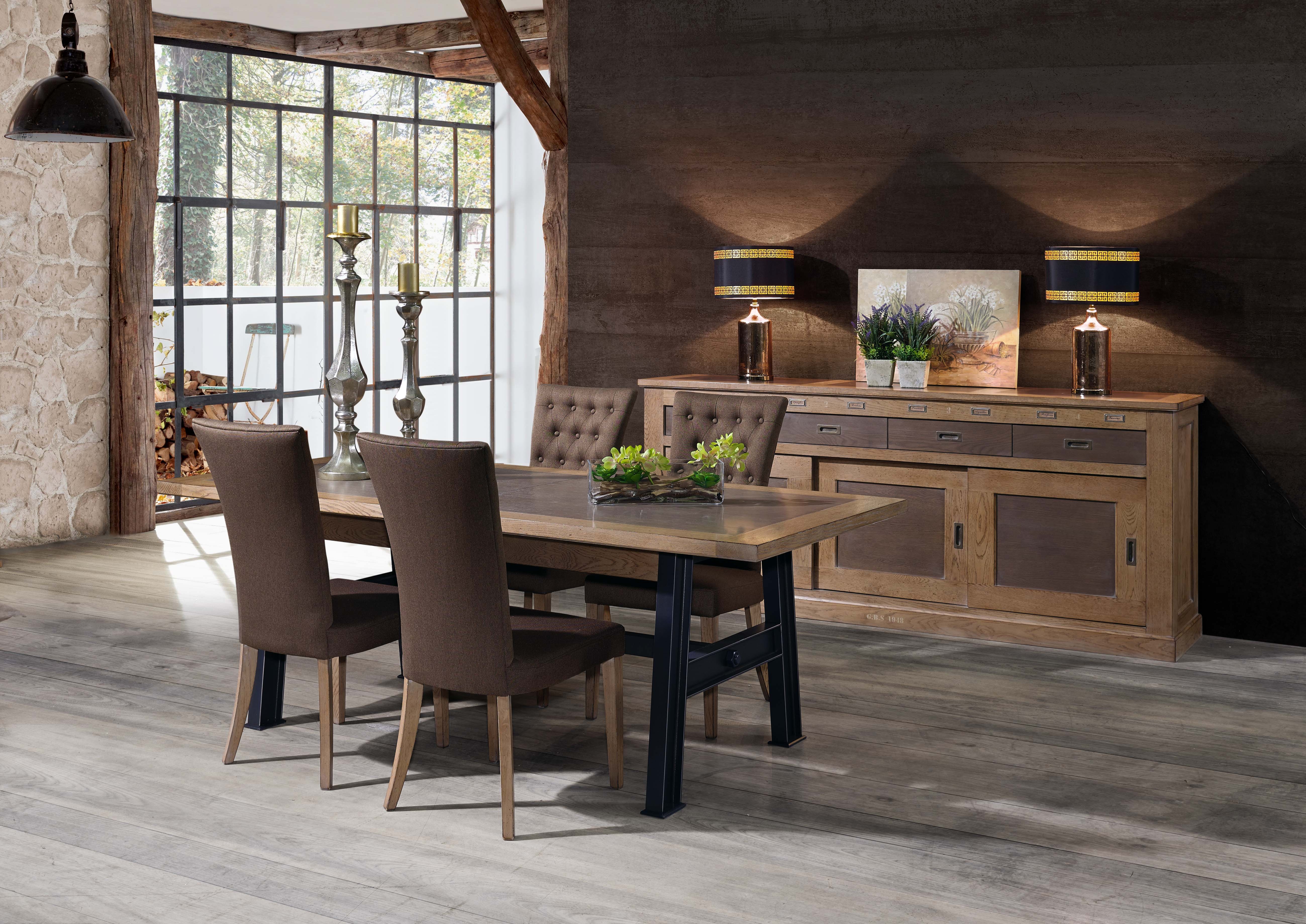 Vos meubles pour la salle à manger : table à rallonge table en ...