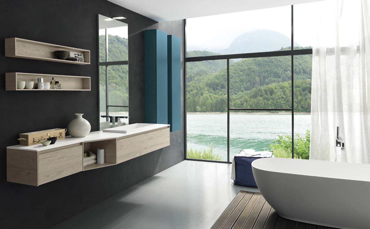 Magasin 76 meuble salle de bain personnalisable haut gamme italien