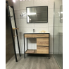 Meuble SDB indus