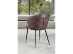 Fauteuil en tissu enduit