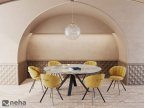 Table de repas grande Austin
