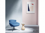 Fauteuil pied en métal