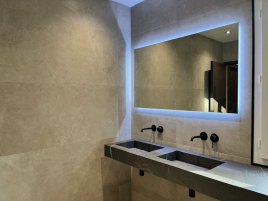 Réalisation d’une salle de bain moderne