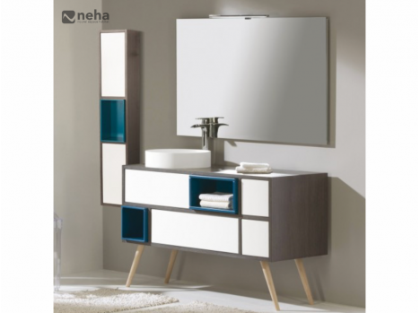 Meuble de salle de bain scandinave