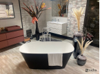 Baignoire + mitigeur B/D sur pied