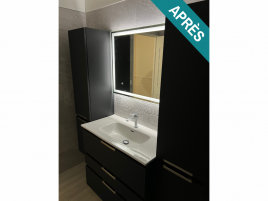 Réalisation d’une salle de bain douche à l'italienne