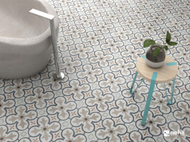 Carrelage aspect carreaux de ciment