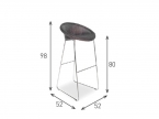 Joe bar stool tabouret Vincent Sheppard