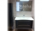 Salle de bain noir et blanc