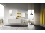 Meuble salle de bain rectangulaire couleur