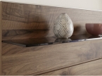 Meuble TV design Bois et laque