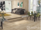 Carrelage imitation parquet grand format