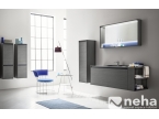 Meuble salle de bain anthracite