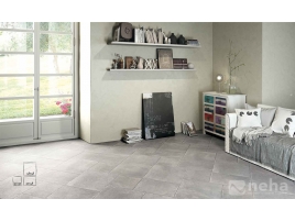 Carrelage sol multiformat brun