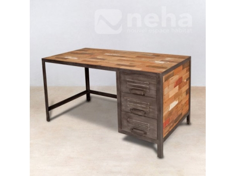 Bureau Style Industriel Neha
