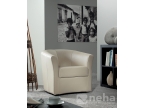 Fauteuil cabriolet cuir ou tissu