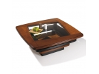 Table basse en merisier
