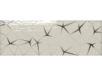 Faience grise effet chromé 90x31.6cm