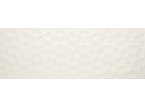 Faience blanche décor nid d'abeille mat 90x31.6cm
