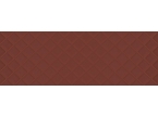 Faience coloré motif losange rouge 100x35cm
