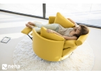 Fauteuil Moon FAMA relax pivotant et à bascule