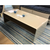Table basse en verre