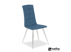 Chaise dossier haut design tissu confortable