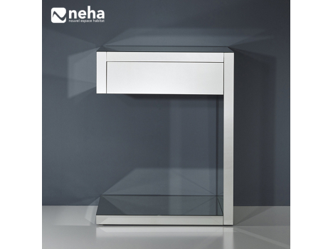 Petite console miroir