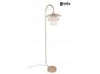 Lampadaire Papillon coloris champagne rose gold