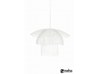 Suspension Papillon blanc