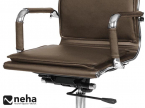 Fauteuil de bureau marron cappuccino