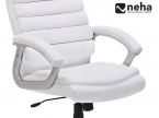 Fauteuil de bureau Keny blanc