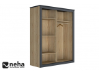 Armoire 1 porte miroir