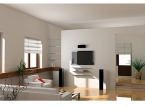Plafond tendu séjour
