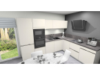 Plan type Cuisine contemporaine plan en granite